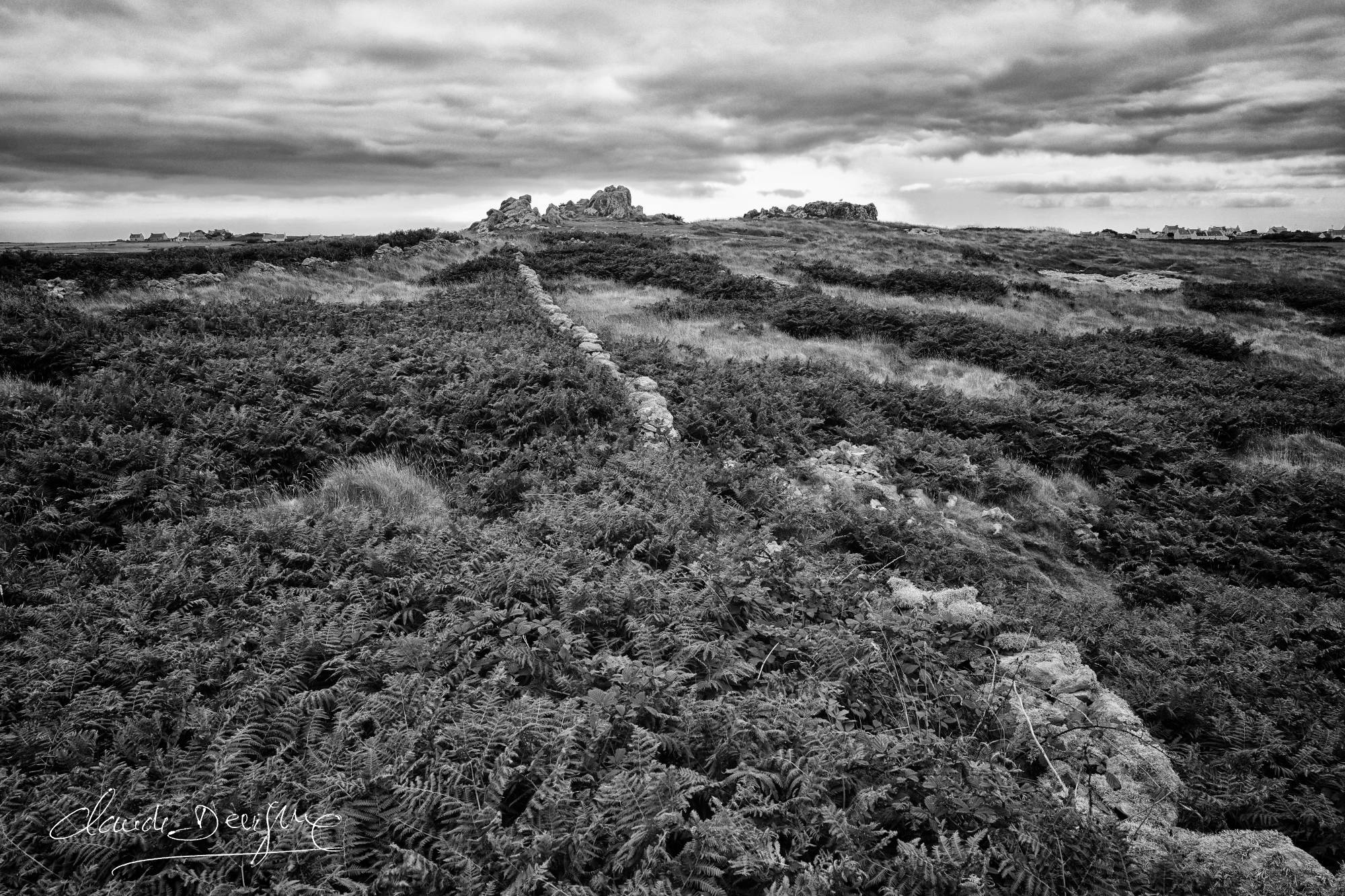 Paysage de La Pointe de Pern à Ouessant