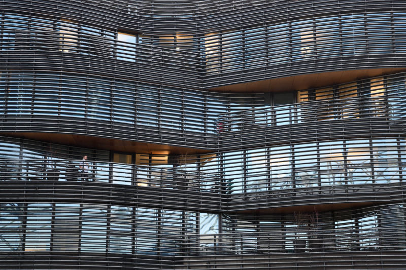 Architecture du quartier de Confluence à Lyon - Pavillion 52